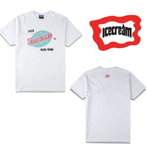 Ice Cream White T-Shirt "Lets Have Some Ice Cream"